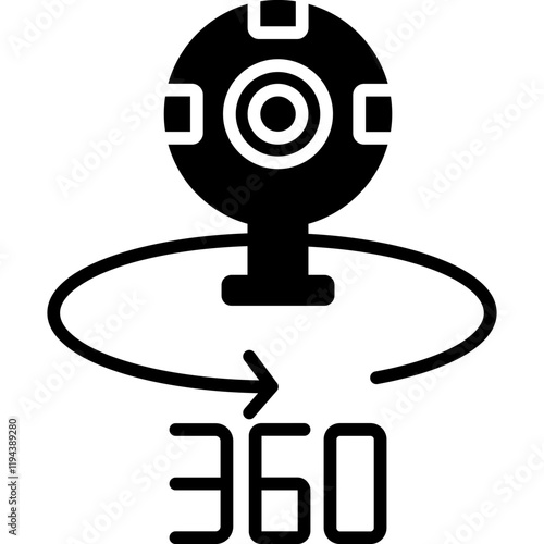 360 Camera Icon