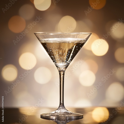 Wallpaper Mural Festive Sparkling Wine Glass Elegant Celebration Toast Cheers Holiday Party Torontodigital.ca