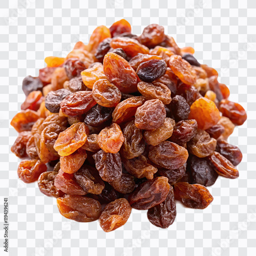 raisins PNG on transparent background