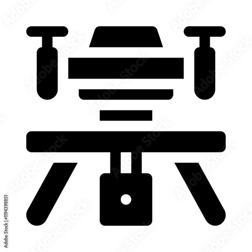 Drone glyph icon