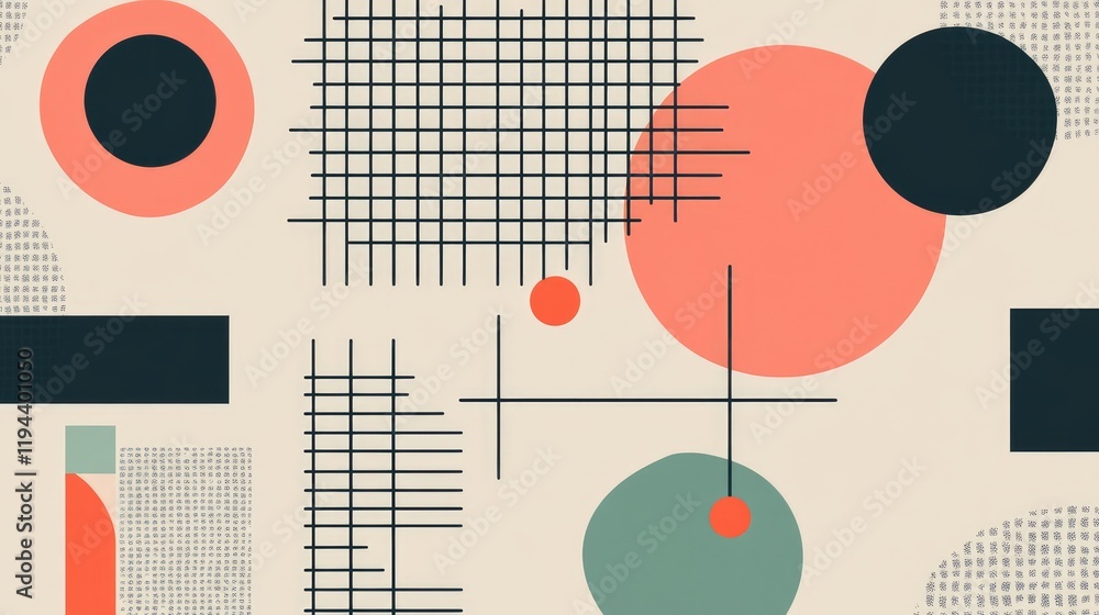 Minimalistic grey poster background featuring dynamic shapes and subtle grid effects. Minimalistic grey poster background featuring dynamic shapes and subtle grid effects.