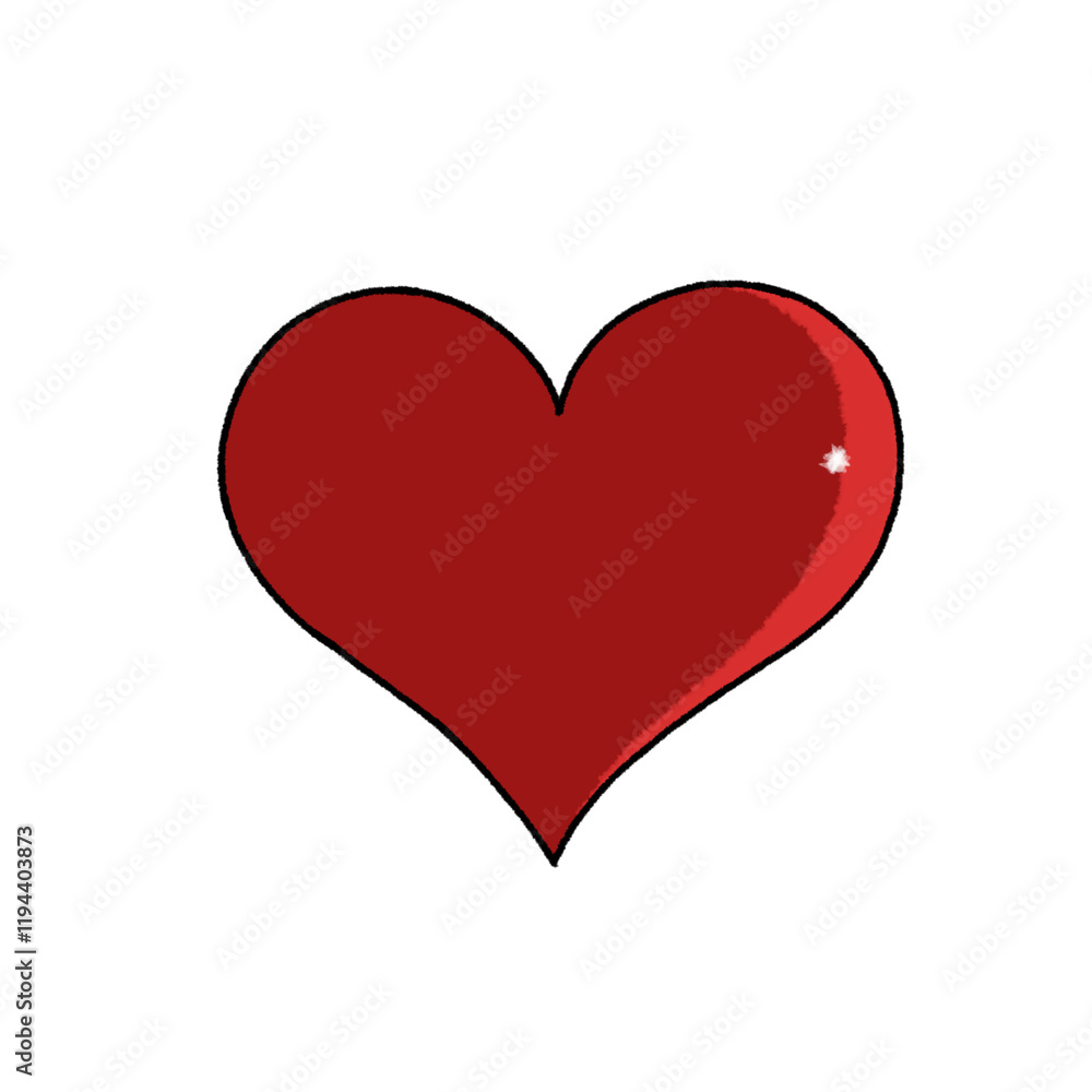 red heart (love me) red heart (love me)