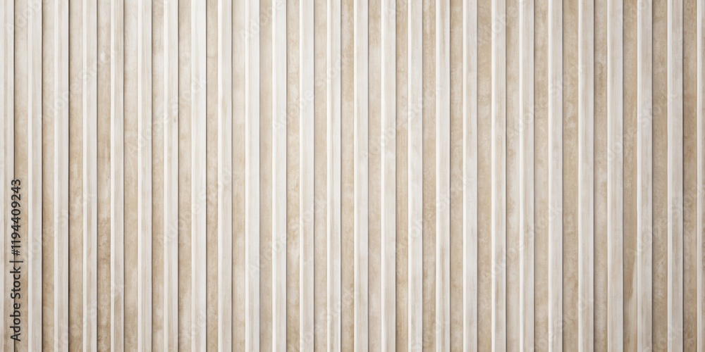 Obraz premium Abstract Beige and White Vertical Striped Texture for Design Projects