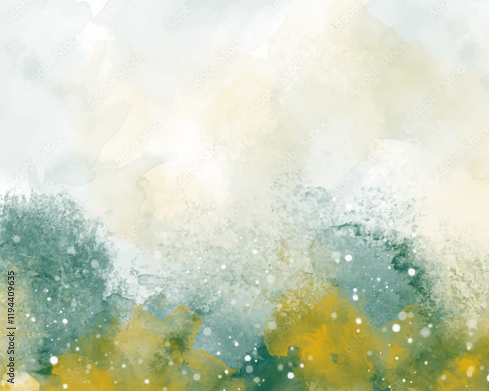 Obraz premium Abstract watercolor textured background. Design for your date, postcard, banner, logo.