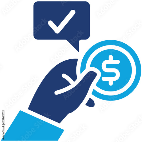 Cash Advance mixed color icon