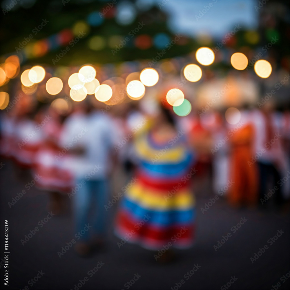 Women in colorful costumes dancing at night party. Fun and enjoyment night. Festival gathering blurred image. People making fun. Women in colorful costumes dancing at night party. Fun and enjoyment night. Festival gathering blurred image. People making fun.