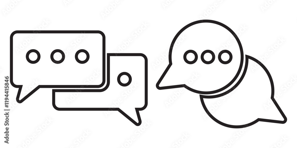 comment icon speech bubble symbol Chat message icons - talk message Bubble chat icon. online communication, Conversation, chatting icons comment icon speech bubble symbol Chat message icons - talk message Bubble chat icon. online communication, Conversation, chatting icons