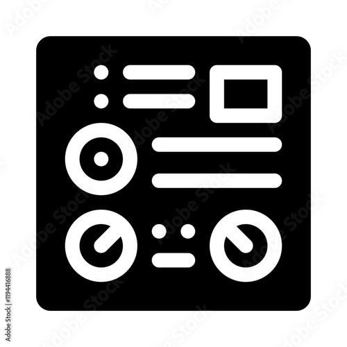 Radio Button glyph icon