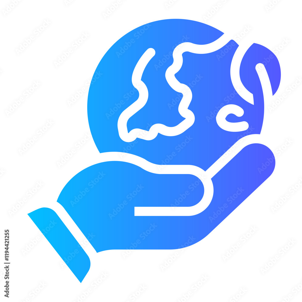 ecology Gradient icon ecology Gradient icon