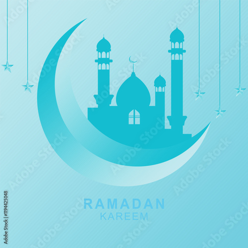 Ramadan kareem background design, modern islamic banner collection, arabic, ied mubarak celebration, poster, flyer, advertising illustration design vector