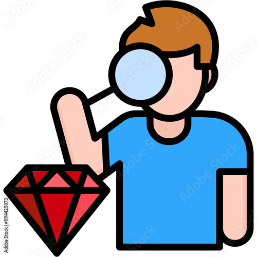 Pawn Shop lineal color icon