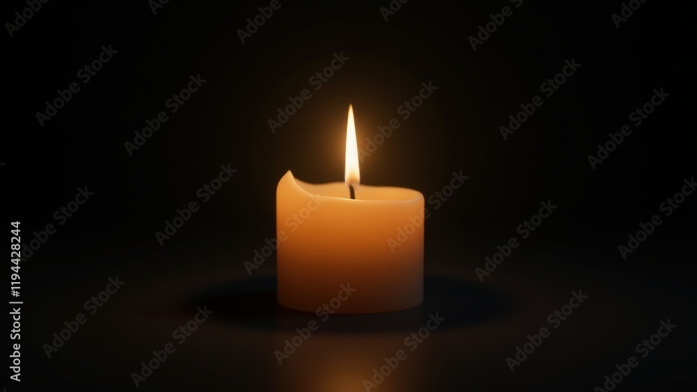A soft minimalist photo of a glowing candle in the dark, representing focus and concentration in Samatha meditation. A soft minimalist photo of a glowing candle in the dark, representing focus and concentration in Samatha meditation.