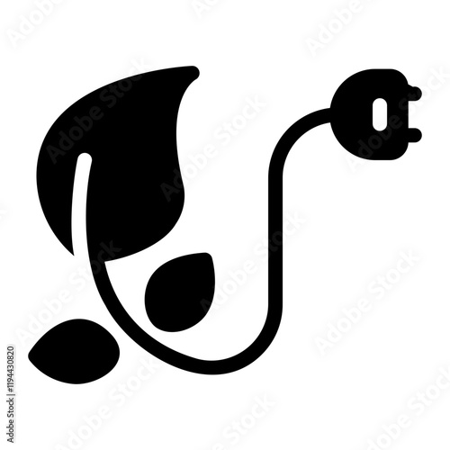 bio energy Solid icon