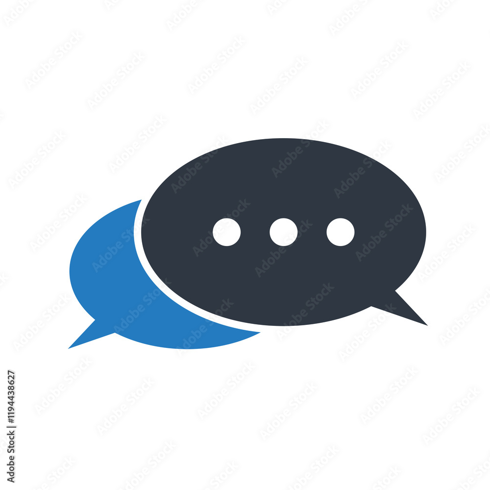 Communication sign on transparent background Communication sign on transparent background