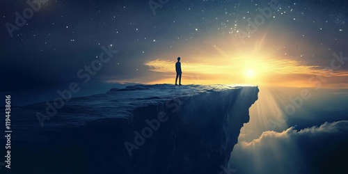 A successful person finds hope in every light, even amidst the darkest night, reflecting the essence of what it means to be truly successful in life and endeavors. Embrace the journey of success.