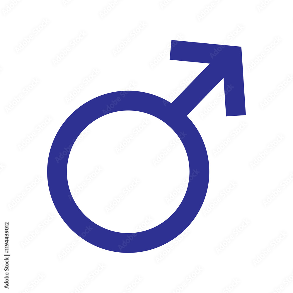 Male female sign on transparent background Male female sign on transparent background