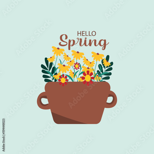 flower in a pot