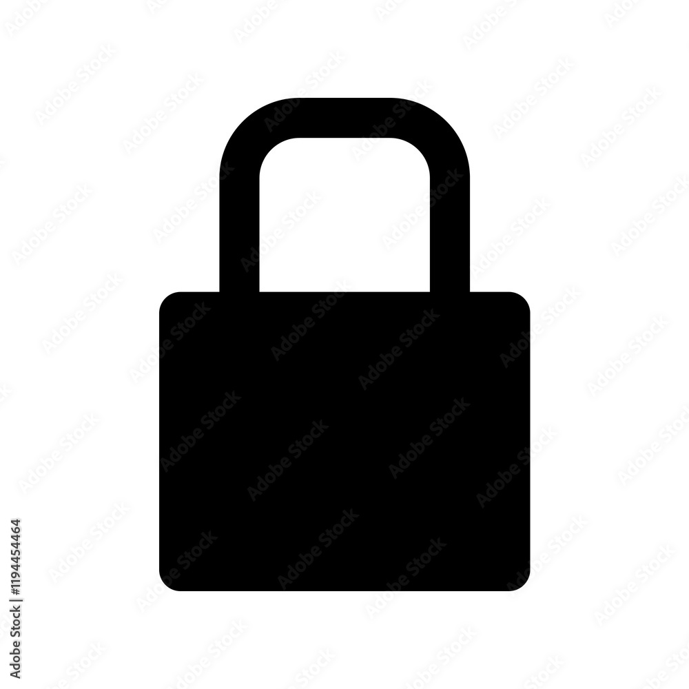 Locker security sign on transparent background Locker security sign on transparent background