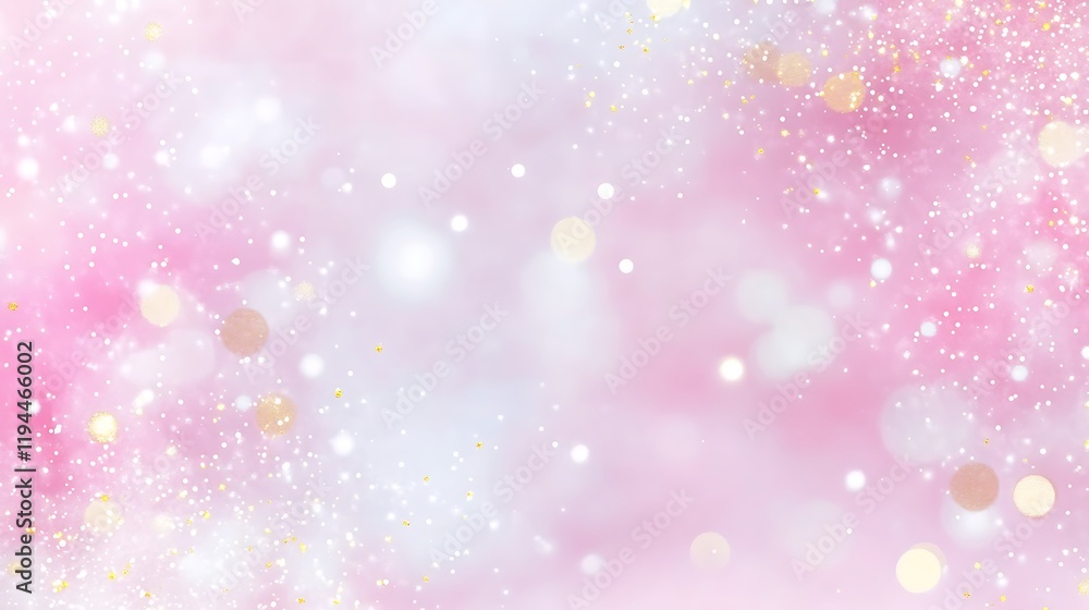 Dreamy Spring Background with Soft Colors and Sparkling Lights Dreamy Spring Background with Soft Colors and Sparkling Lights