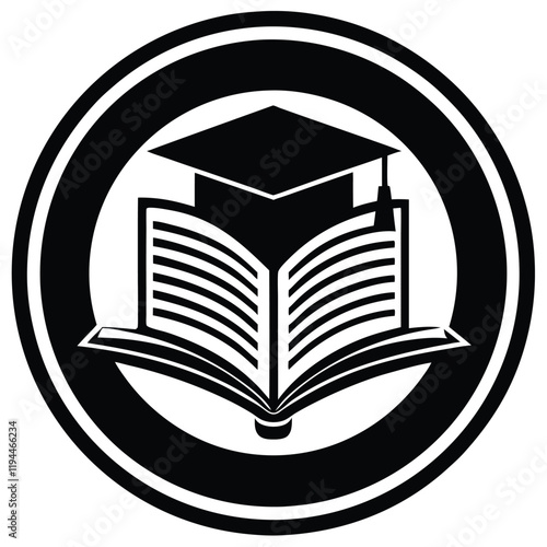 Educational Institute Logo Vector art for company branding. Ideal for business, school, and professional organizations with unique and modern designs.