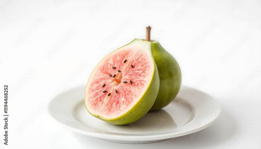 Juicy Pink Figs: A Half-Revealed Delightful Still Life Juicy Pink Figs: A Half-Revealed Delightful Still Life