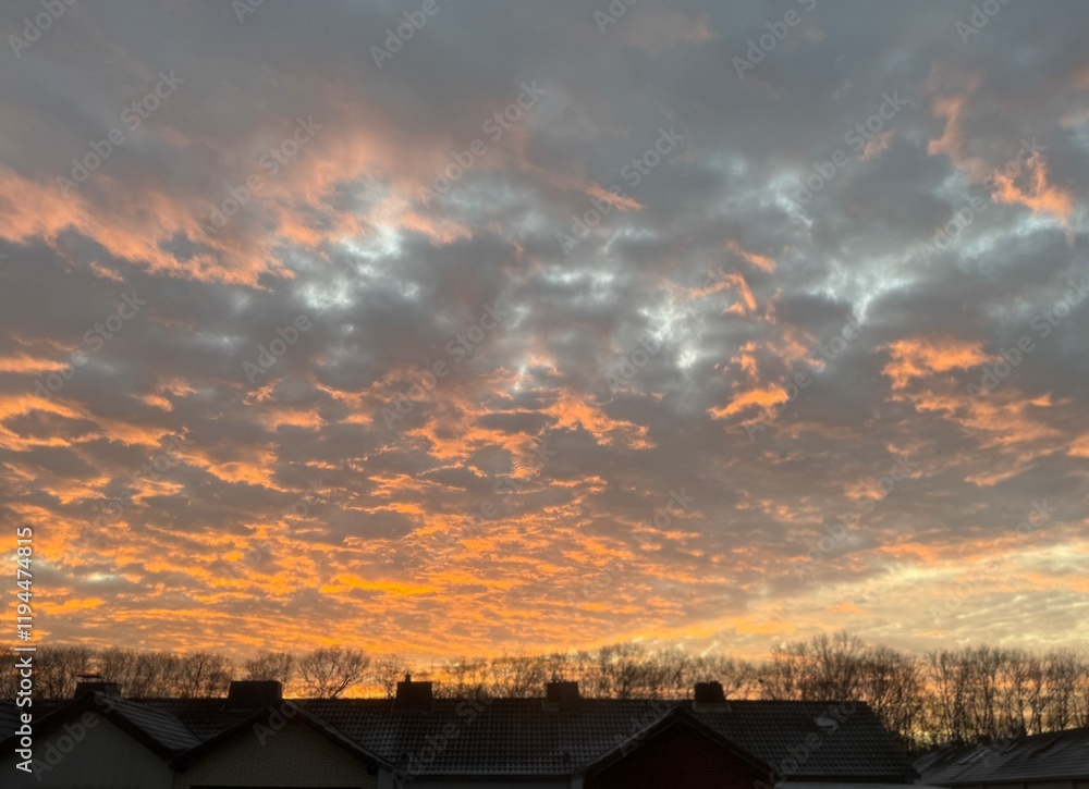 fire in the sky