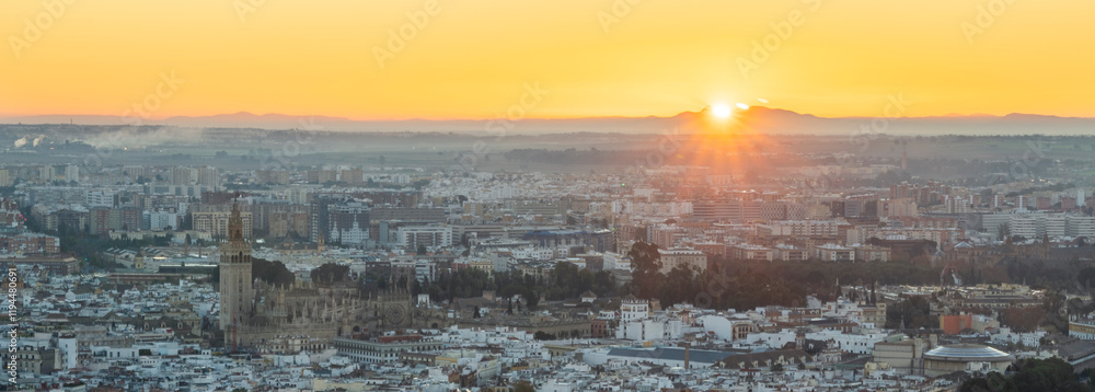 Fototapeta premium Sevilla at sunrise