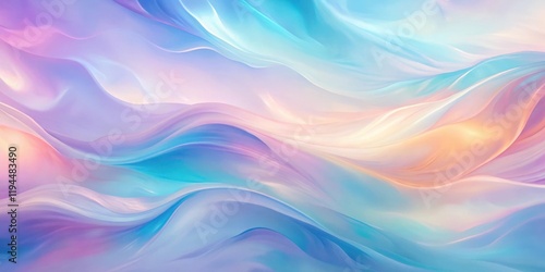 Wallpaper Mural Abstract Pastel Swirls A Visual Symphony of Soft Hues and Fluid Forms Torontodigital.ca