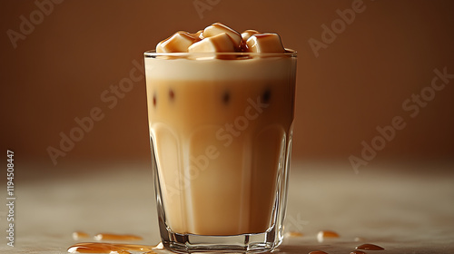 a glass of milk and a cup of coffee