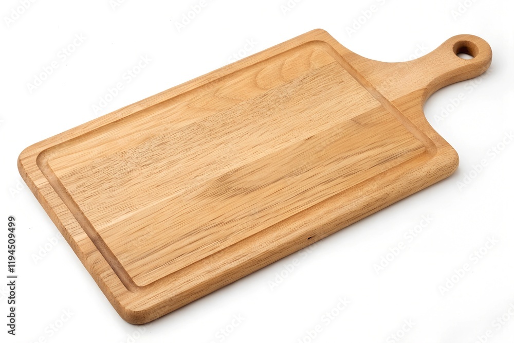 Wooden board isolated on white, top view
Wooden board isolated on white, top view
