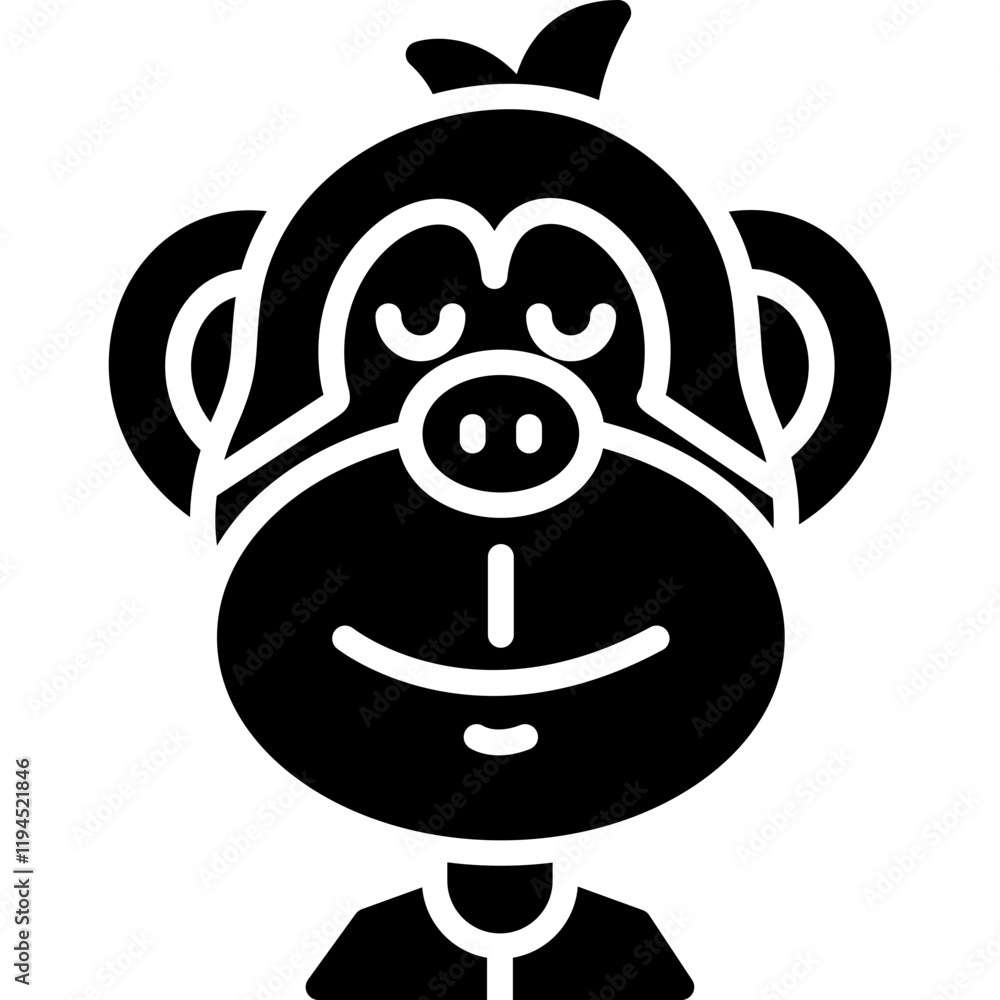 Cute Ape Icon