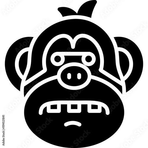 Confused Ape Icon