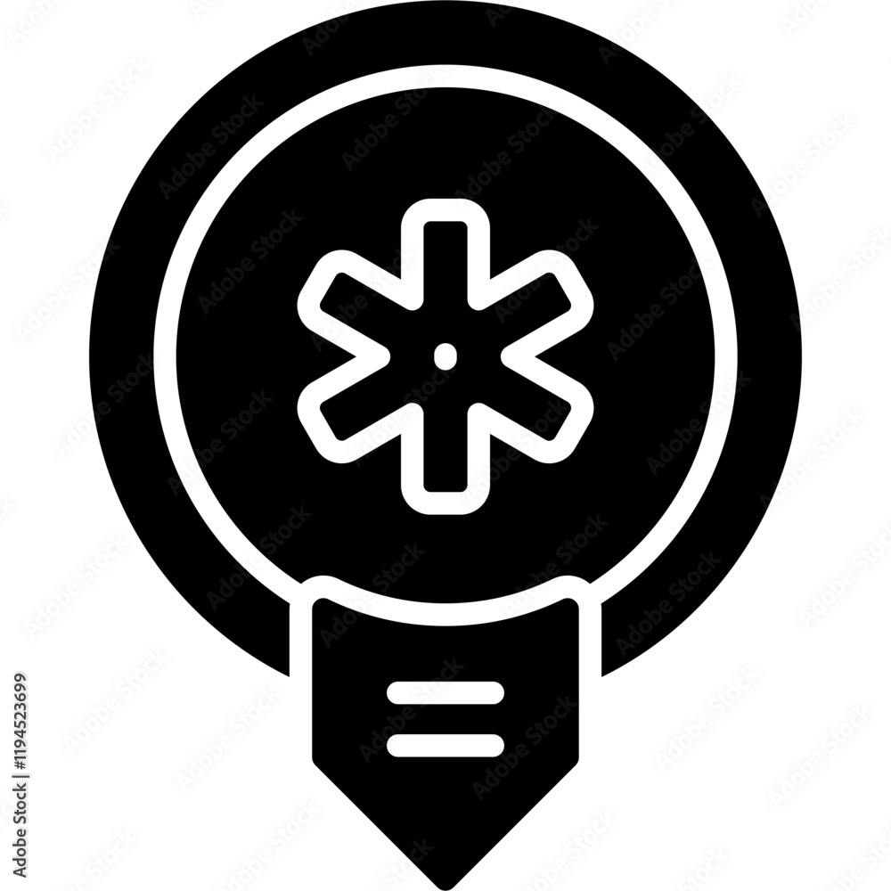 Obraz premium Reputational Risk Icon