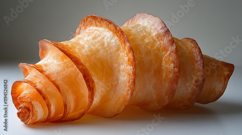 a peeled orange peel photo