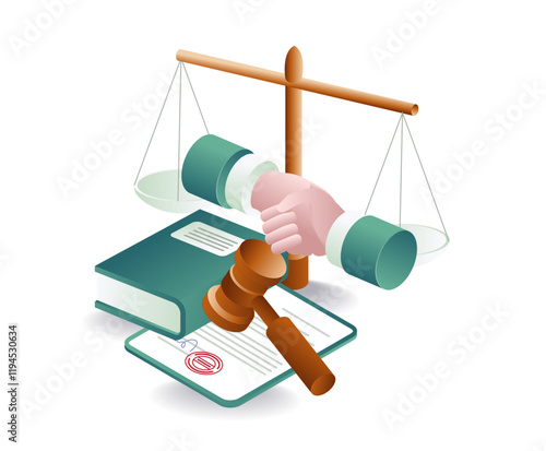 Handshake agrees with legal decisions in court