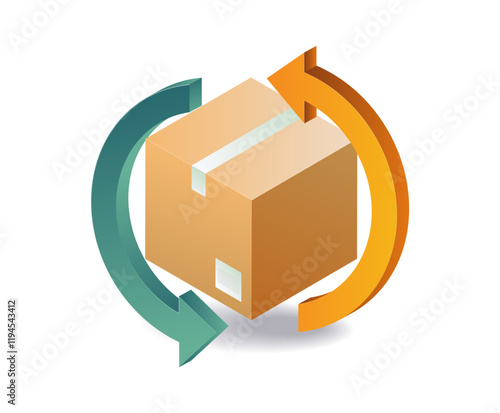 Cardboard package for shipping transactions