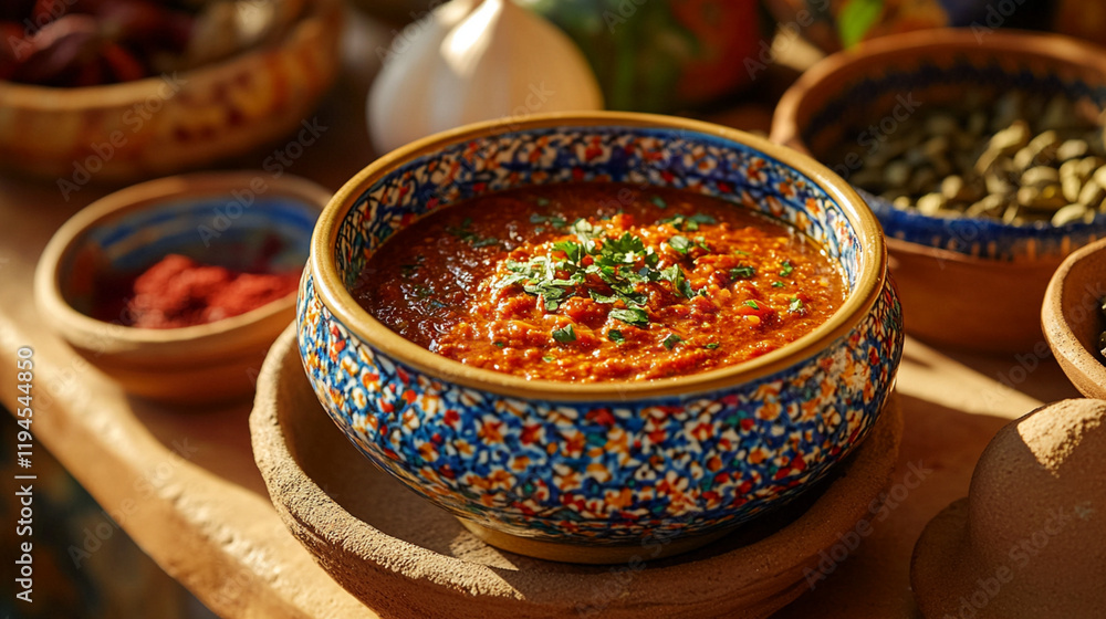 Fototapeta premium Achiote Paste - The Secret Ingredient for Flavorful Dishes