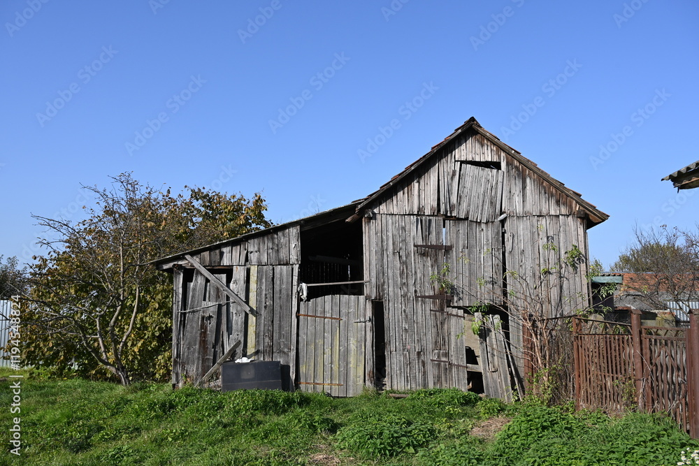 Old Weathered Barn