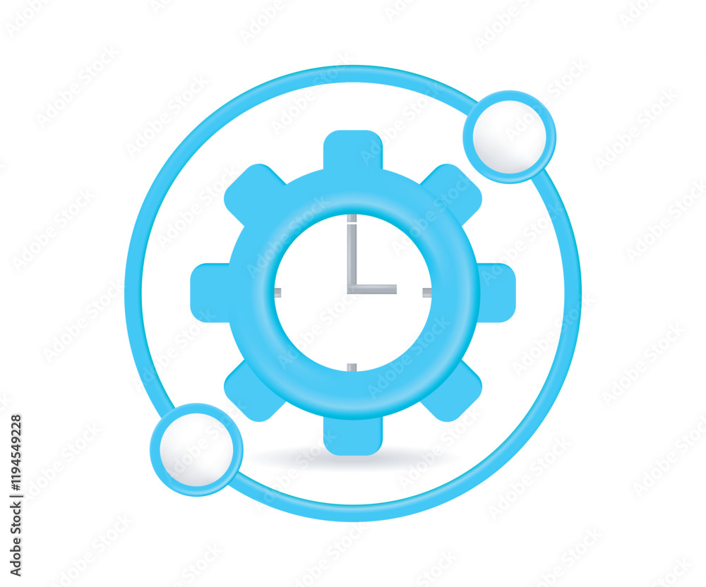 Emergency production time working concept Emergency production time working concept