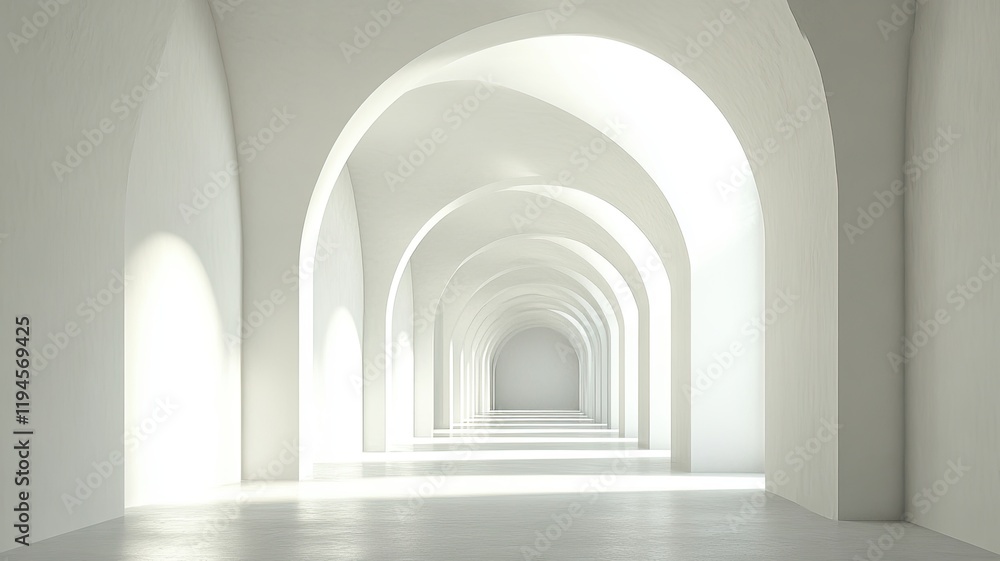 Sunlit Archway Corridor Interior Design (3) Sunlit Archway Corridor Interior Design (3)