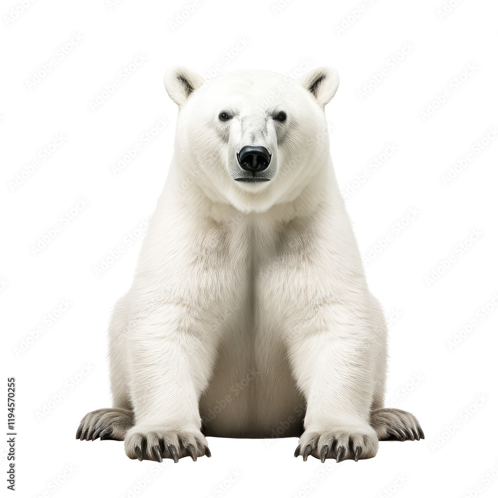 Big bear looking isolated on white Big bear looking isolated on white