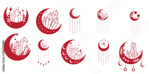 Moon Crystals Set