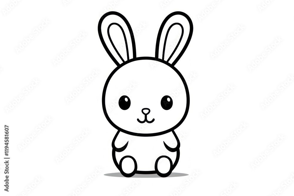 Animal mammal white bunny.