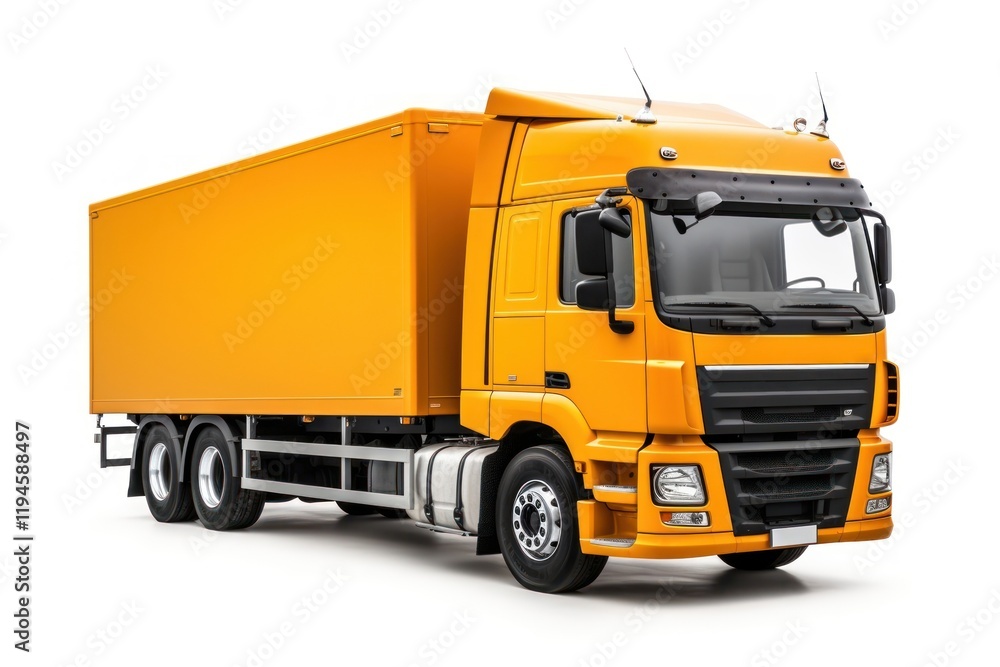 Fototapeta premium Freight transport vehicle truck transportation.