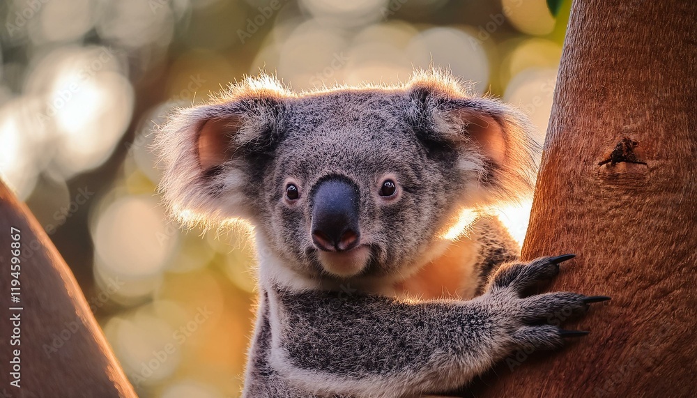Obraz premium a cute koala, AI generated