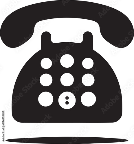 Isolated black call icon Vector, black call Silhouette,black call icon set, lack call for logo,color black call Vector illustration, Vector Graphic, EPS 10 , clip art work