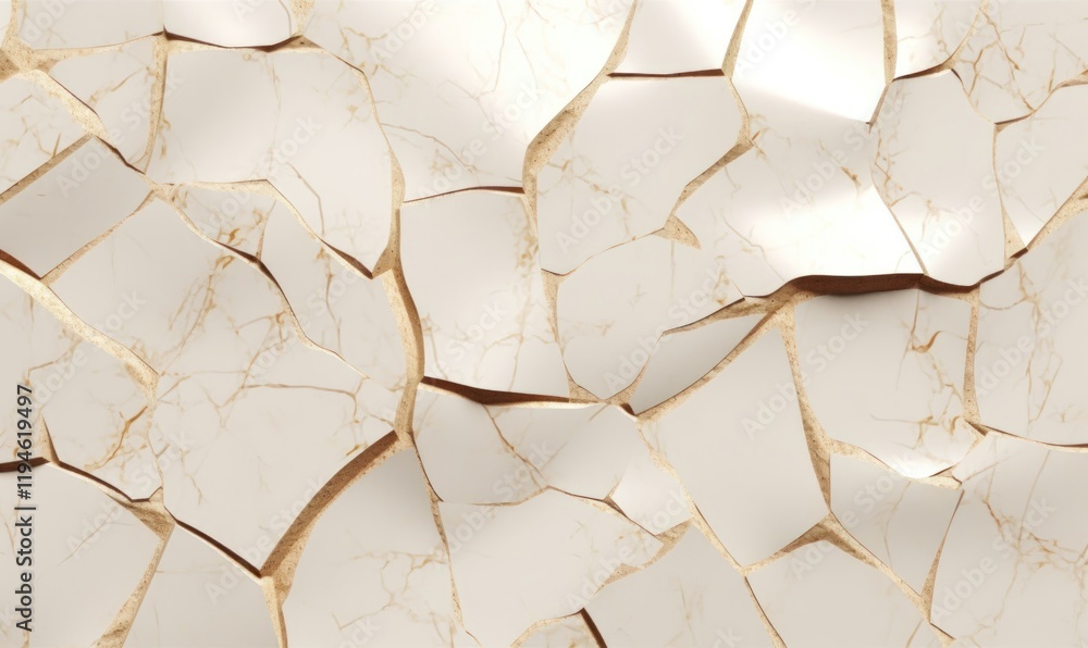 Cracked marble background with sand. Cracked marble background with sand.