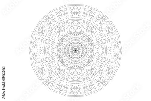 Mandala Design with Beautiful Work