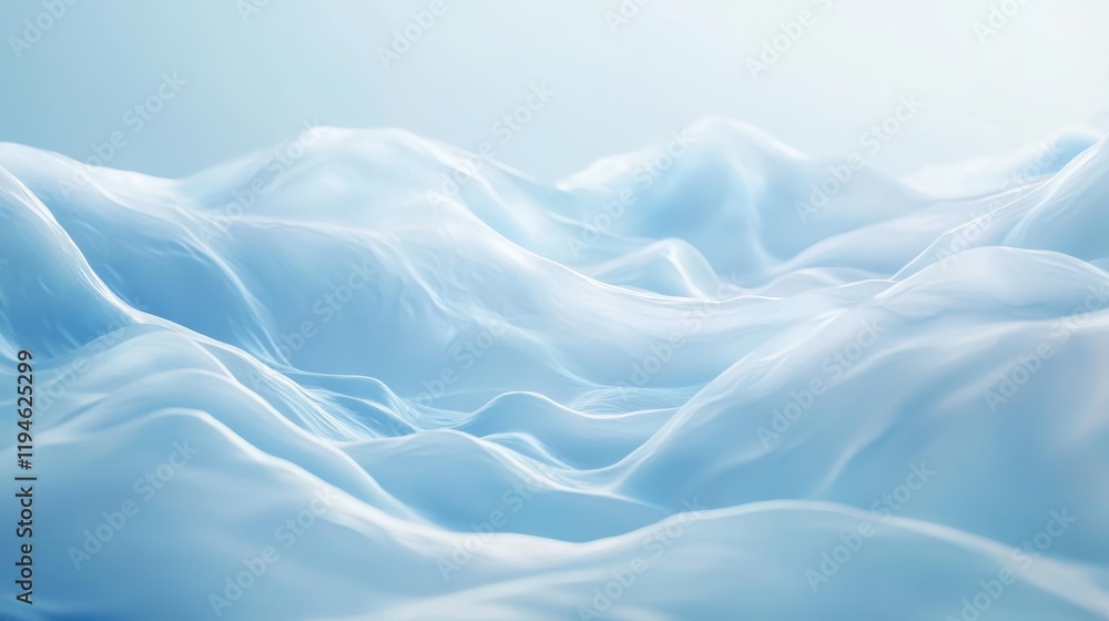 Obraz premium Calming Blue Water Surface with Smooth Light Reflection and Texture