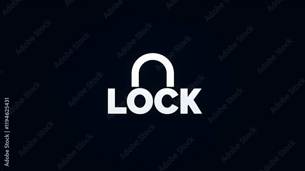 Unlocking security the concept of lock symbols in digital technology contemporary design minimalist environment graphic perspective Unlocking security the concept of lock symbols in digital technology contemporary design minimalist environment graphic perspective